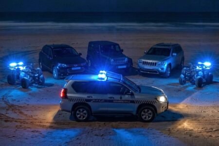 سهرة خمرية بشاطئ السوالم الطريفية تنتهي بتوقيف 3 أشخاص وحجز سيارات رباعية الدفع